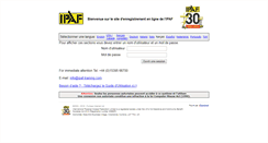 Desktop Screenshot of fr.ipaf-training.com
