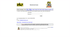 Desktop Screenshot of gb.ipaf-training.com