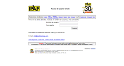 Desktop Screenshot of es.ipaf-training.com