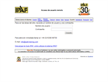 Tablet Screenshot of es.ipaf-training.com